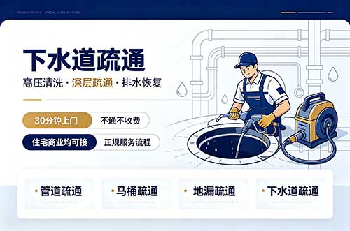 东阳下水道疏通